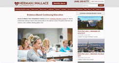 Desktop Screenshot of hermanwallace.com